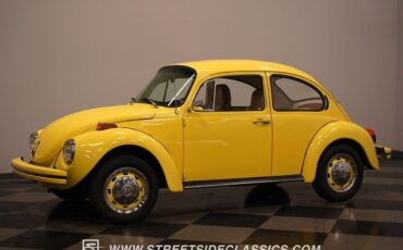 Volkswagen-Beetle-New-Coupe-1974-Yellow-Tan-88149-8