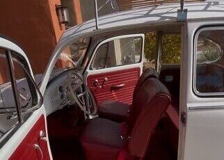 Volkswagen-Beetle-Pre-1980-Berline-1965-White-Red-1609-25