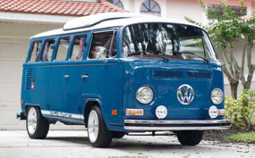 Volkswagen-Bus-Van-1995-Blue-Tan-73225-11