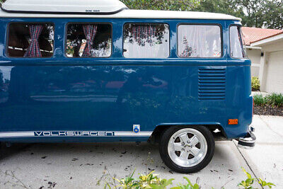 Volkswagen-Bus-Van-1995-Blue-Tan-73225-4