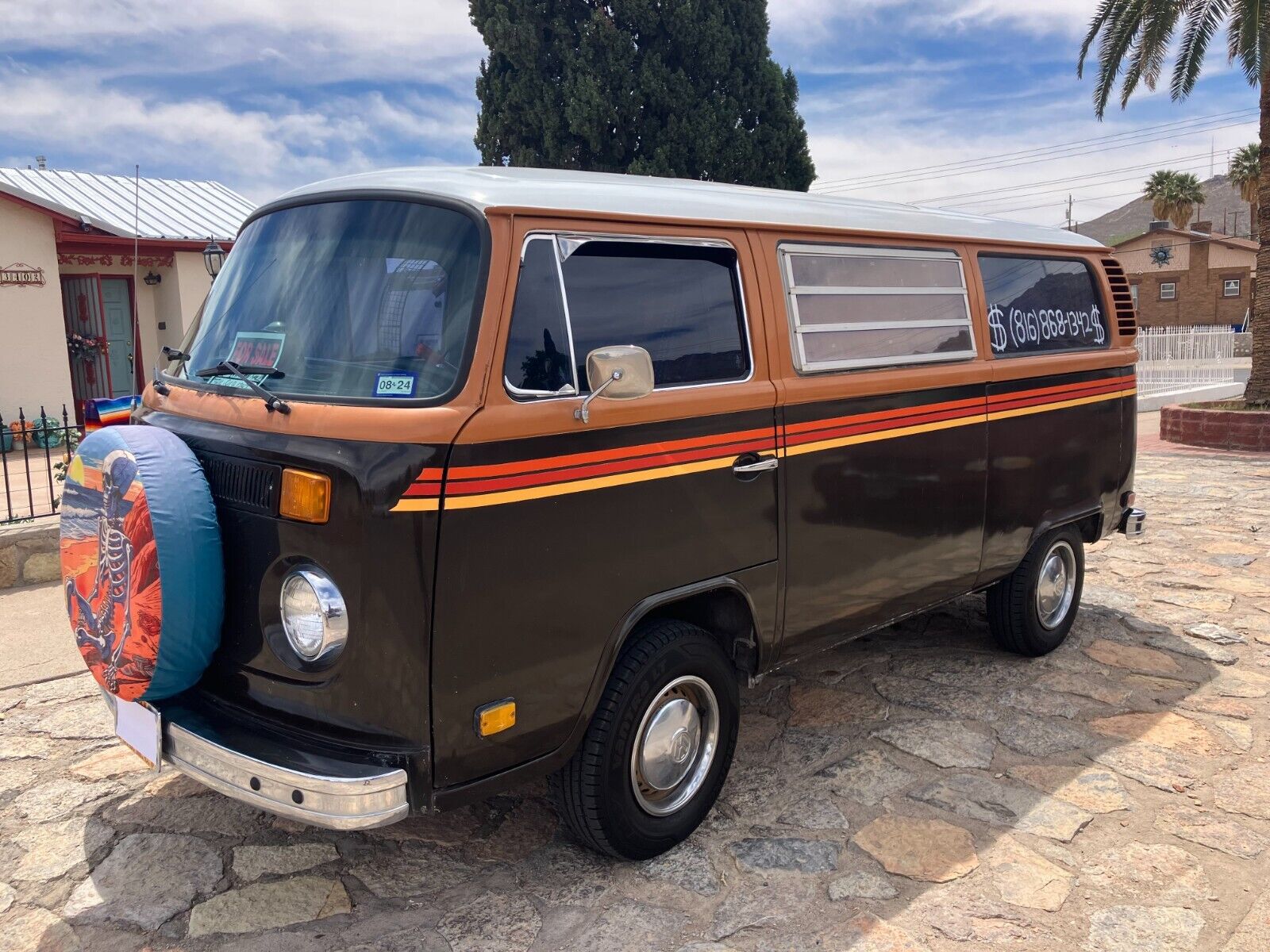 Volkswagen-BusVanagon-1979-Brown-Tan-3312-2