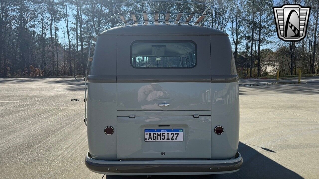 Volkswagen-BusVanagon-Cabriolet-1959-Gray-Gray-103917-9