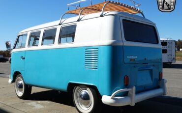 Volkswagen-BusVanagon-Cabriolet-1965-Blue-White-66073-5