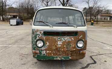 Volkswagen-BusVanagon-Van-1971-Green-White-192051-3