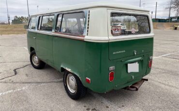 Volkswagen-BusVanagon-Van-1971-Green-White-192051-6