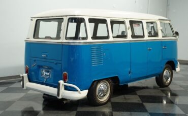 Volkswagen-BusVanagon-Van-1972-Blue-Black-38845-11