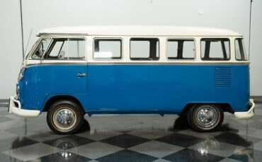 Volkswagen-BusVanagon-Van-1972-Blue-Black-38845-2