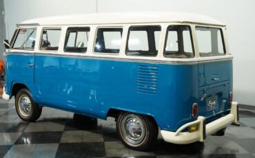 Volkswagen-BusVanagon-Van-1972-Blue-Black-38845-7