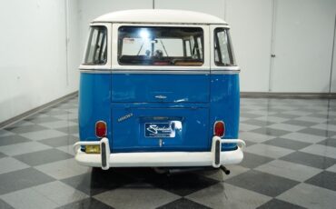 Volkswagen-BusVanagon-Van-1972-Blue-Black-38845-9