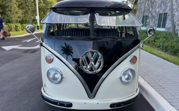 Volkswagen-BusVanagon-Van-1974-Black-Black-87022-19