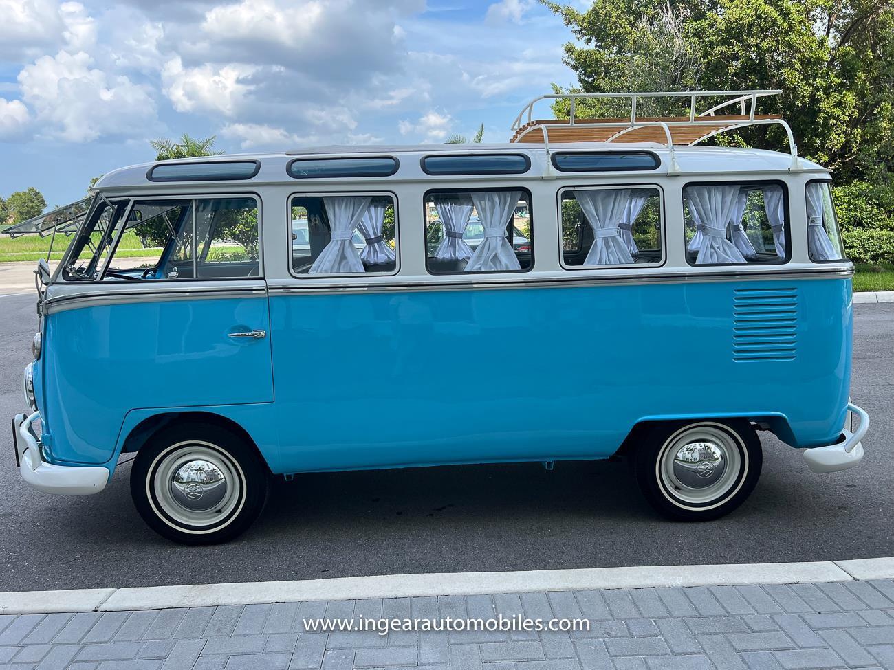 Volkswagen-BusVanagon-Van-1975-Blue-Black-144480-12