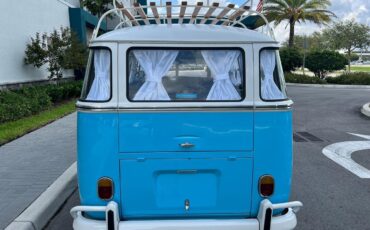 Volkswagen-BusVanagon-Van-1975-Blue-Black-144480-13