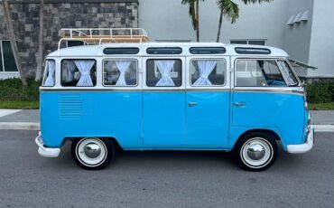 Volkswagen-BusVanagon-Van-1975-Blue-Black-144480-14