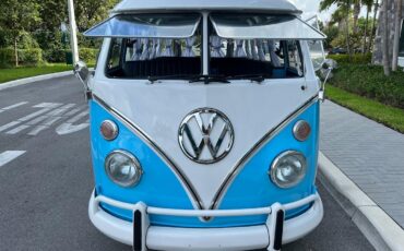 Volkswagen-BusVanagon-Van-1975-Blue-Black-144480-17