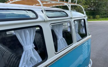 Volkswagen-BusVanagon-Van-1975-Blue-Black-144480-27