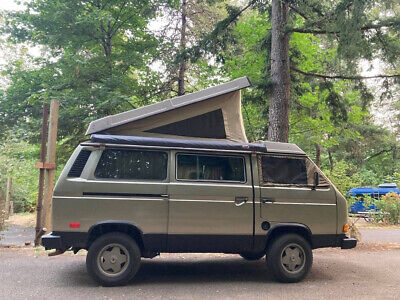 Volkswagen-BusVanagon-Van-1985-Gray-Brown-201168-1