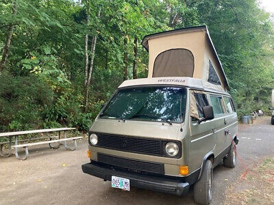 Volkswagen-BusVanagon-Van-1985-Gray-Brown-201168-2