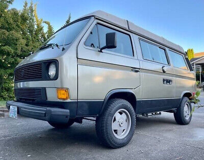 Volkswagen-BusVanagon-Van-1985-Gray-Brown-201168-3