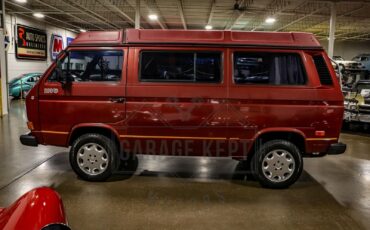 Volkswagen-BusVanagon-Van-1987-Burgundy-Tan-255628-4