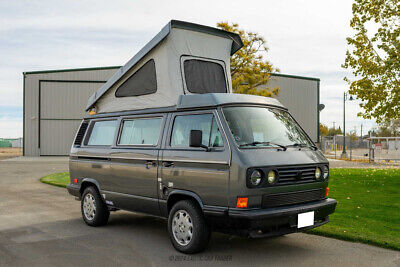 Volkswagen-BusVanagon-Van-1988-Gray-Gray-183465-11