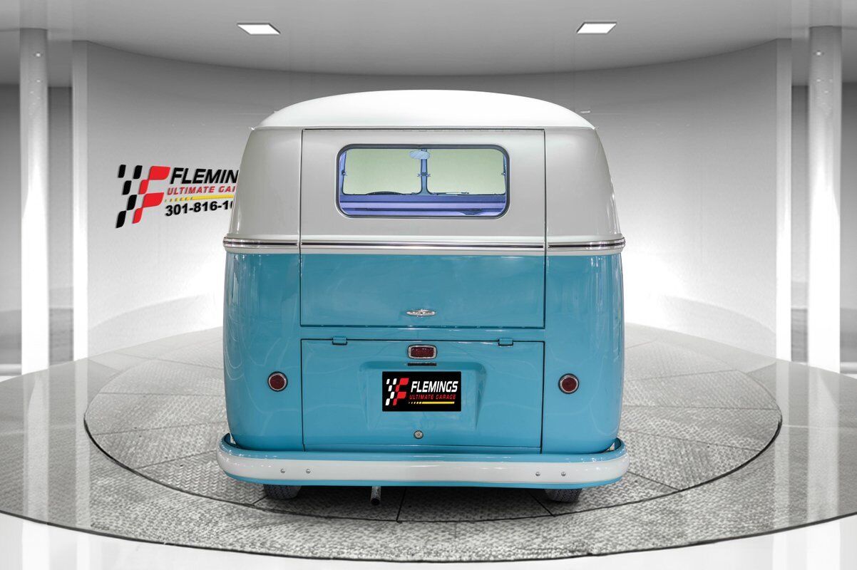 Volkswagen-Microbus-Van-1959-Blue-White-0-3