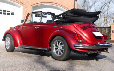 Volkswagen-Super-Beetle-Cabriolet-1971-Burgundy-Black-153565-5