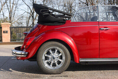 Volkswagen-Super-Beetle-Cabriolet-1971-Burgundy-Black-153565-9