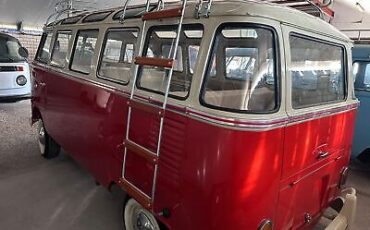 Volkswagen-T1-Samba-23-window-Van-1975-Red-Tan-80467-6