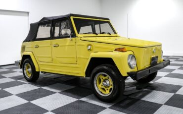 Volkswagen-Thing-Cabriolet-1973-Yellow-Brown-146737-1