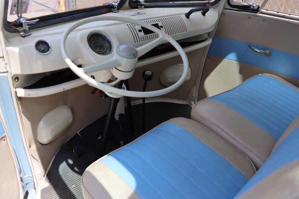 Volkswagen-Type-2-Bus-23-Window-1974-Blue-Tan-0-6