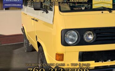 Volkswagen-VanagonCampmobile-Van-1984-Yellow-Tan-114476-6