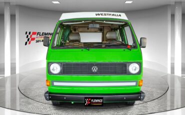 Volkswagen-Westfalia-Camper-Van-1980-Green-Tan-0-8