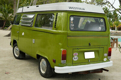 Volkswagen-Westfalia-Van-1978-Green-Green-93049-5