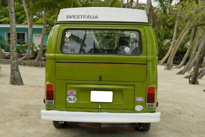 Volkswagen-Westfalia-Van-1978-Green-Green-93049-6