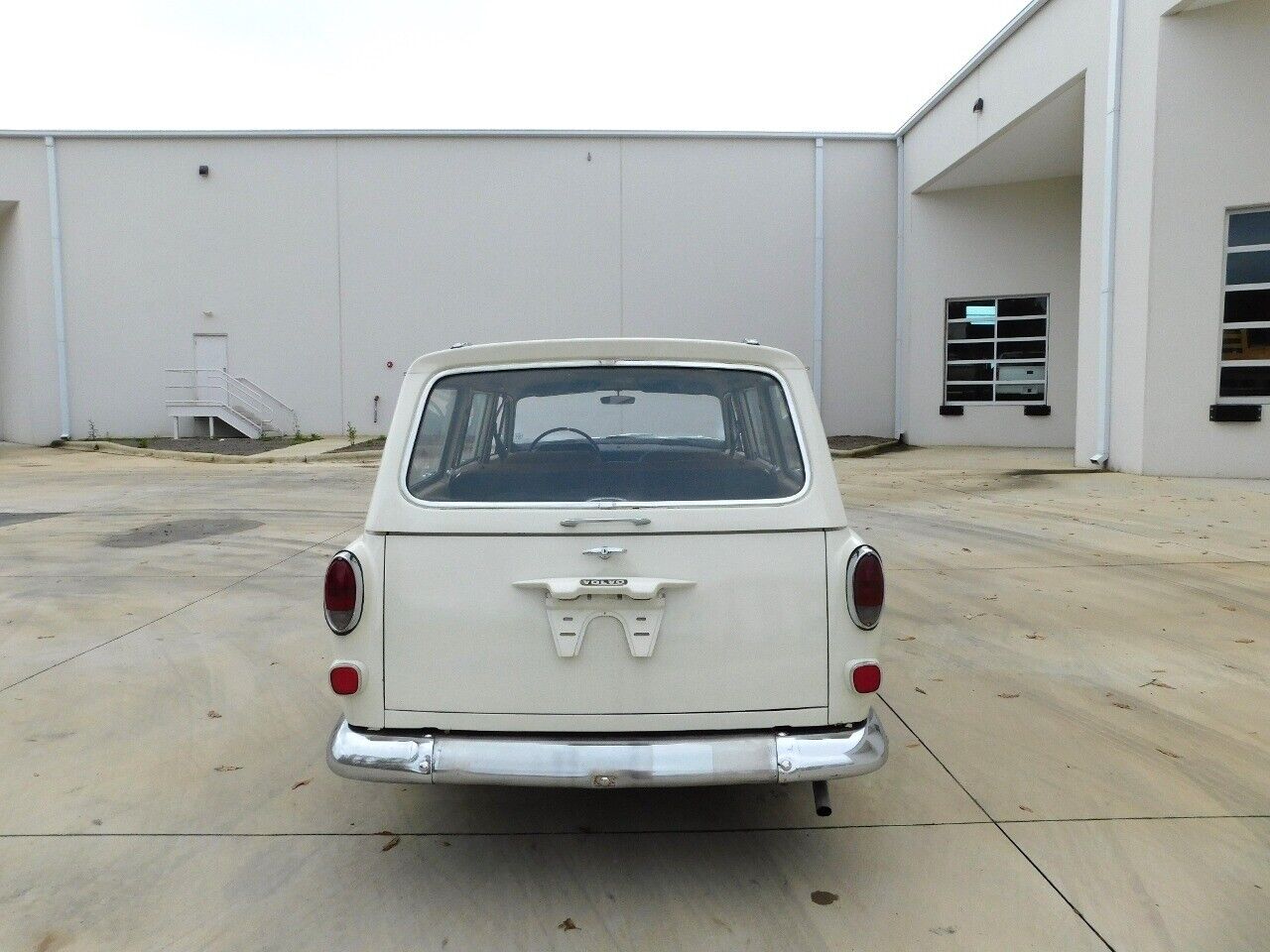 Volvo-122S-Berline-1967-White-Brown-97605-9