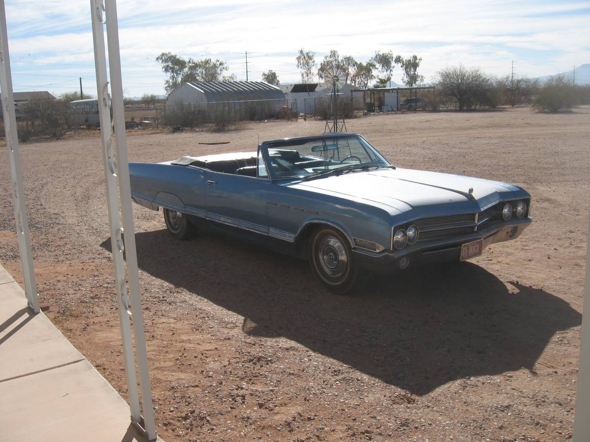 Buick-Electra-custom-225-convertible-1965-blue-64374-1