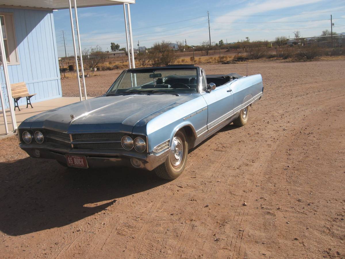 Buick-Electra-custom-225-convertible-1965-blue-64374