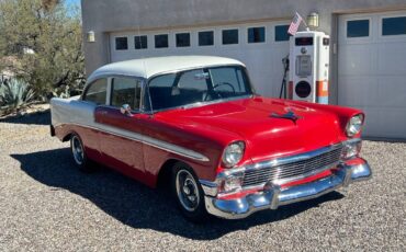 Chevrolet-Belair-1956-red-2