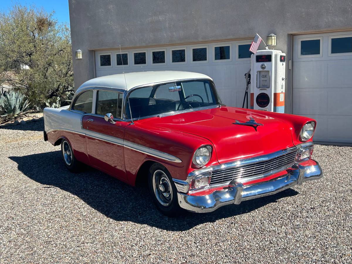 Chevrolet-Belair-1956-red-2