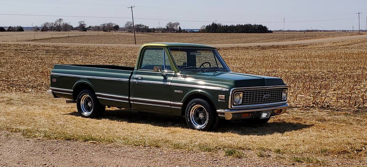 Chevrolet-C10-pickup-1971-green-46669-1