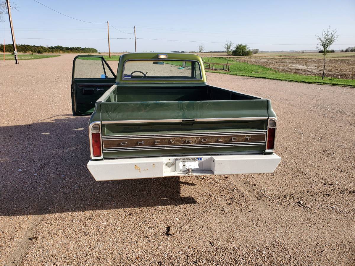 Chevrolet-C10-pickup-1971-green-46669-3