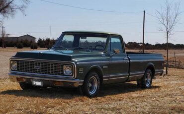 Chevrolet-C10-pickup-1971-green-46669