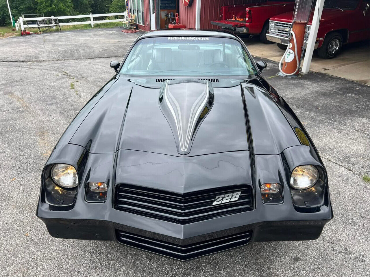 Chevrolet-Camaro-1981-Black-Silver-54718-12