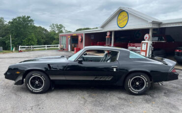 Chevrolet-Camaro-1981-Black-Silver-54718-2