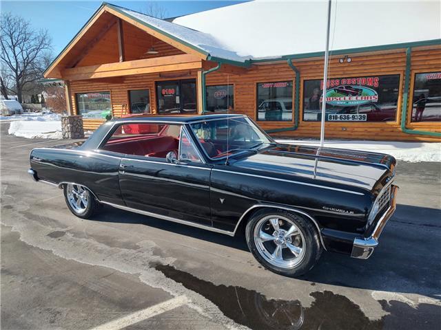 Chevrolet-Chevelle-1964-Black-Red-152094-37