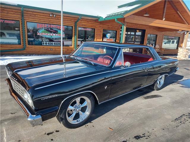 Chevrolet-Chevelle-1964-Black-Red-152094-5