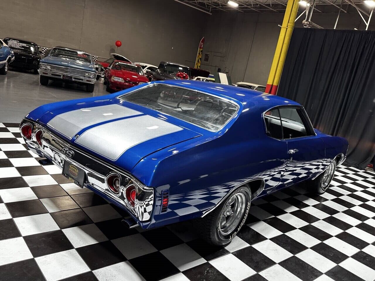 Chevrolet-Chevelle-Coupe-1971-Blue-Black-80467-11