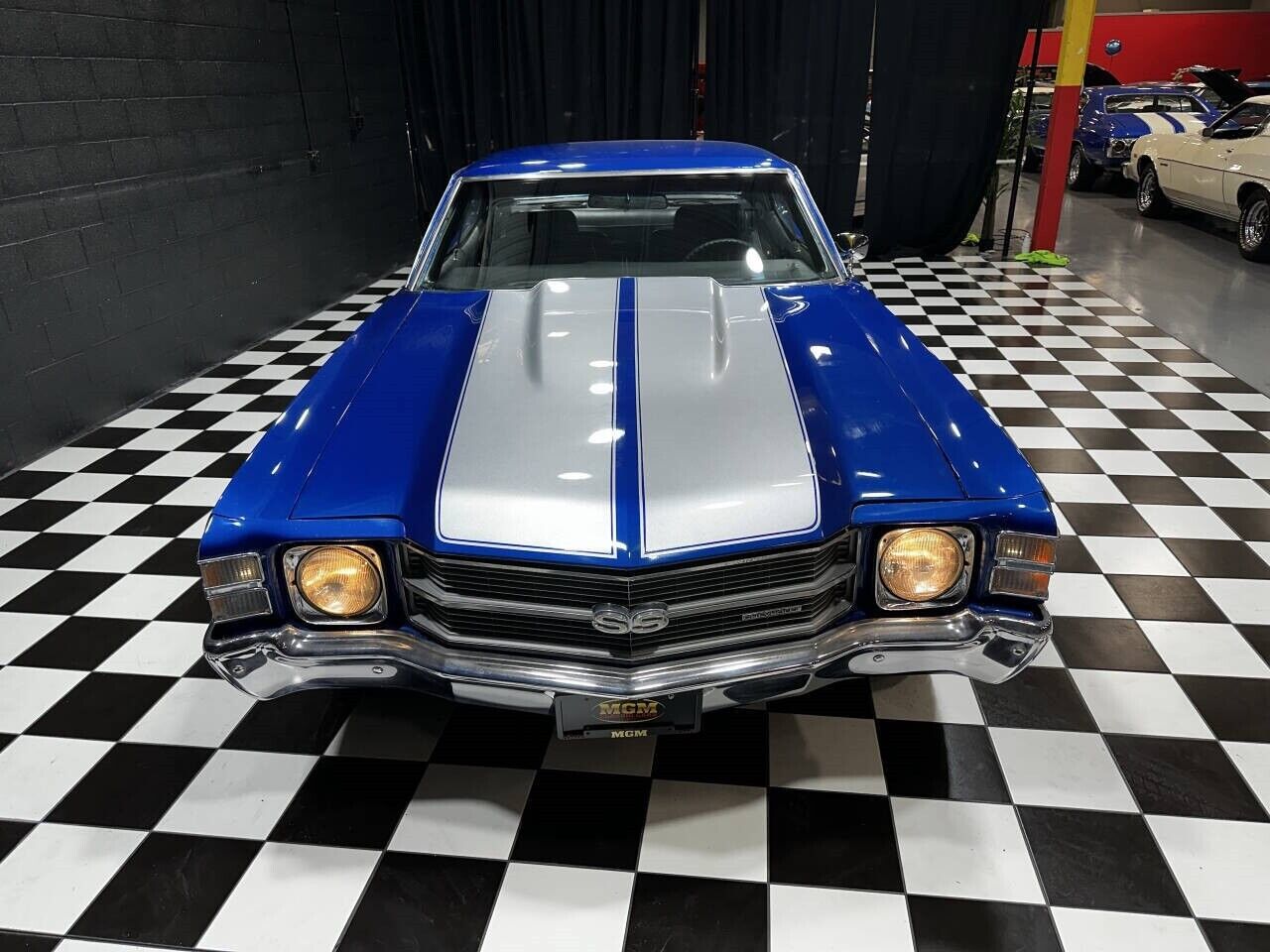 Chevrolet-Chevelle-Coupe-1971-Blue-Black-80467-14