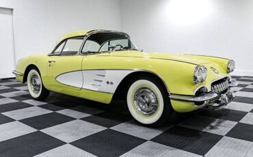 Chevrolet-Corvette-1958-yellow-107116-11