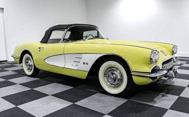 Chevrolet-Corvette-1958-yellow-107116-17